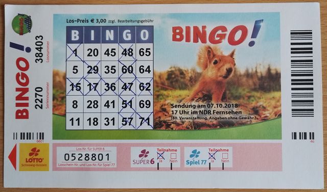 Bingo Los Preis